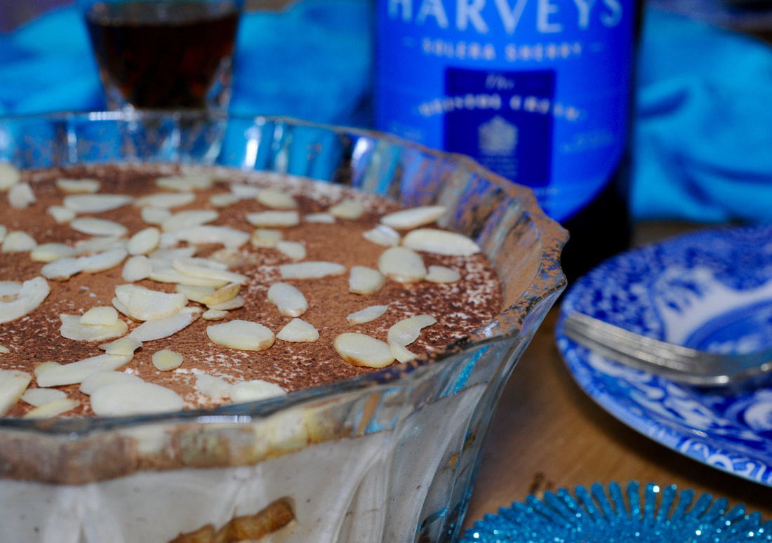 Miss Windsor's Festive Sherry & Spice Tiramisu Recipe - with Harvey's Bristol Cream Sherry!