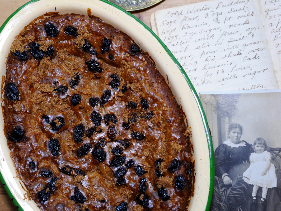 Miss Windsor: my great great Grandma Georgina's Cold Winter Pudding recipe!
