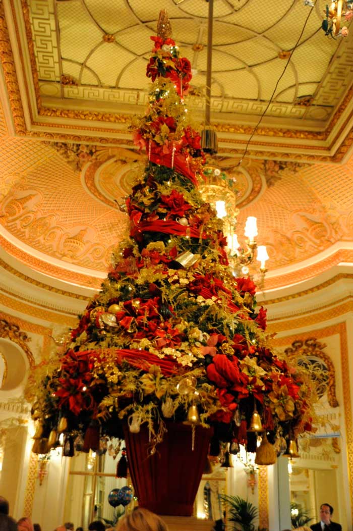 Miss Windsor's Delectables - The Palm Court - Christmas Afternoon Tea at The Ritz, London.  