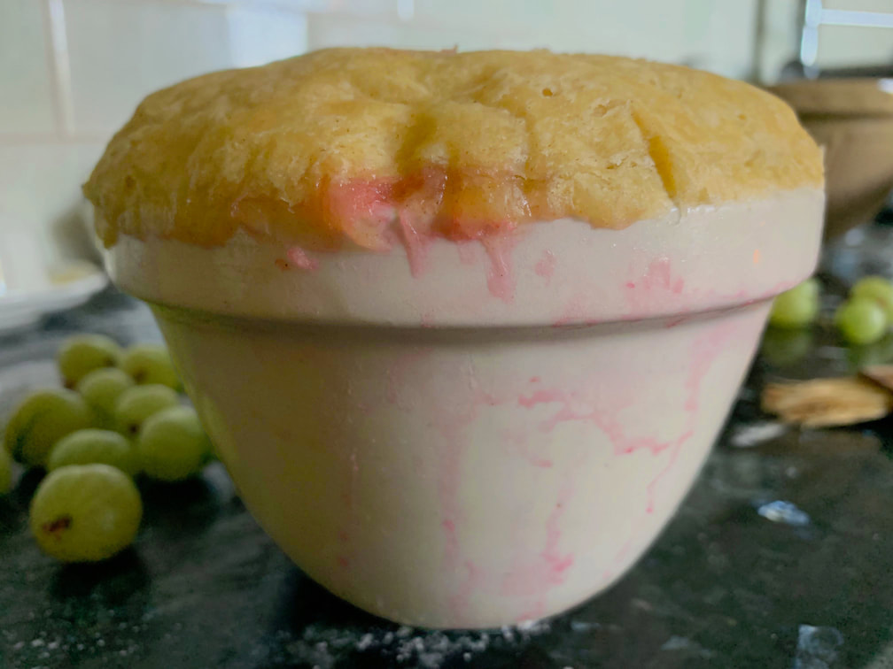 Miss Windsor's Gooseberry & Redcurrant Suet Pudding!