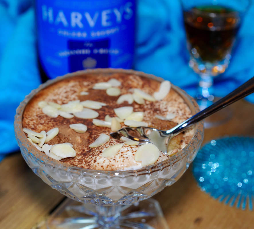 Miss Windsor's Festive Sherry & Spice Tiramisu Recipe - with Harvey's Bristol Cream Sherry!