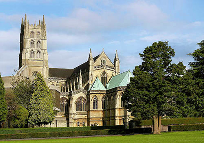 Miss Windsor's Delectables - photo of Downside Abbey, Radstock, Somerset, England