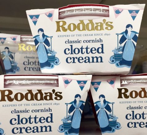 Miss Windsor's Delectables - Rodda's Cornish clotted cream - Cream Tea at The Orchard Tea Garden, Grantchester, Cambridge