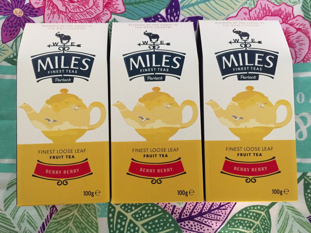 Miss Windsor's Delectables - Review of Miles Berry Berry Loose Leaf Tea - Porlock, Somerset.
