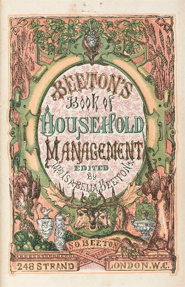 Miss Windsor's Delectables - 1861 book cover - Beeton's Book of Household Management