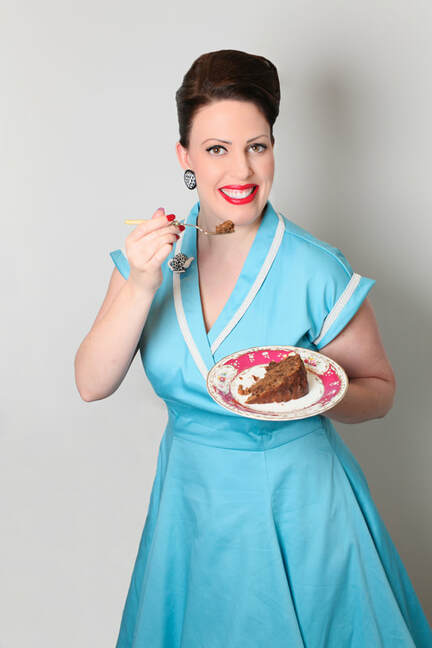 Miss Windsor enjoys a slice of her Quick & Easy Victorian Boiled Fruitcake!