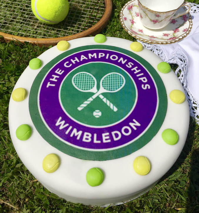 Miss Windsor: re-creates Mrs Beeton's Tennis Cake recipe - for The Championships, Wimbledon! 